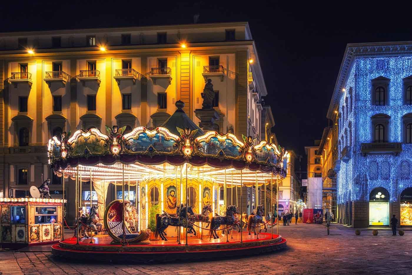 Florencijos kalėdinis turgus 2025 | Valgyti Europą
