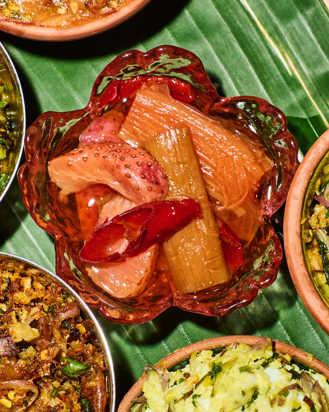 Braškių rabarbarų Achar receptas | Saveur